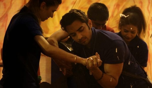 Rohit crosses all his limits to win the task