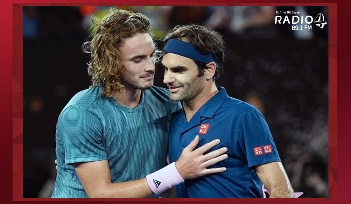 Stefanos Tsitsipas & Federer