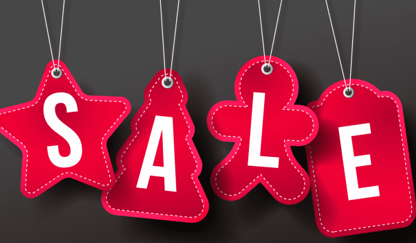 30% to 70% off on electronics and food?