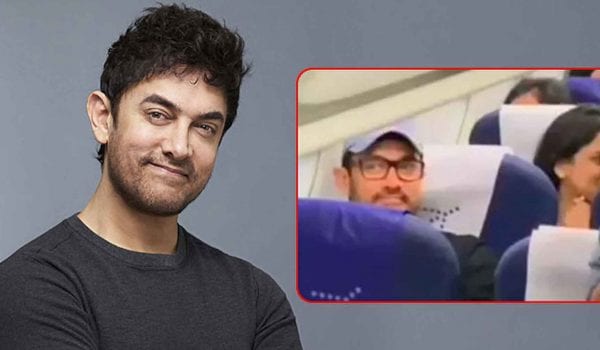 Watch: Aamir Khan leaves passengers awestruck by flying in economy class