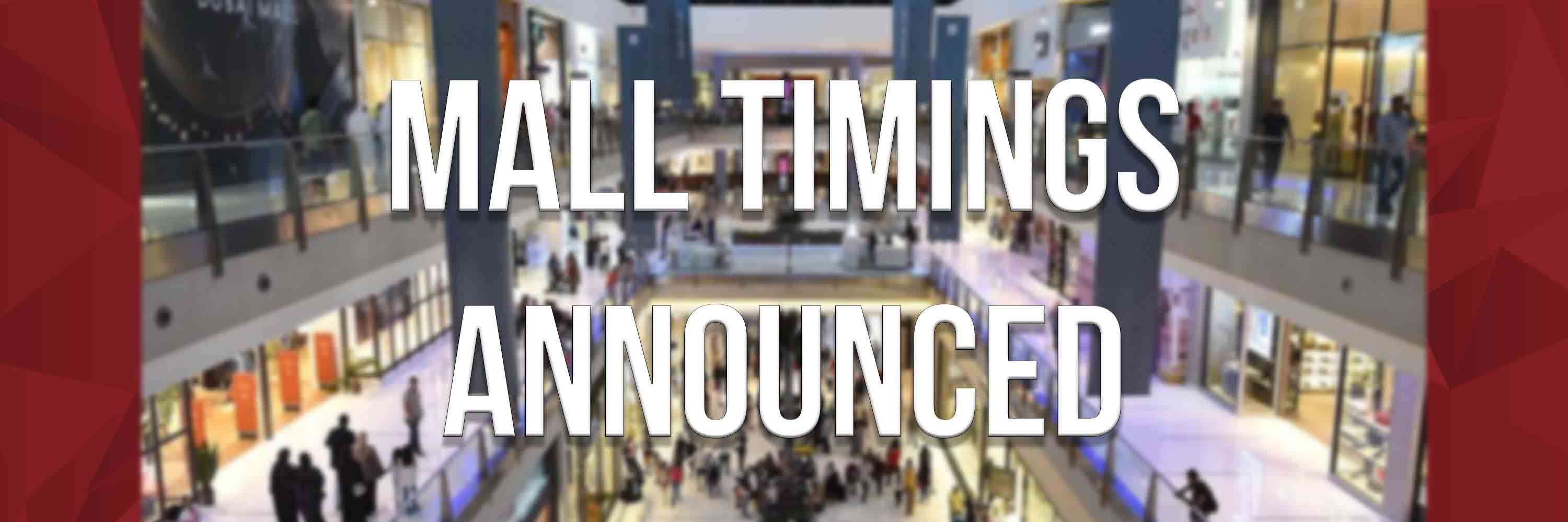 Mall-Timings