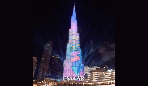 New Burj Khalifa show to wish you a happy birthday