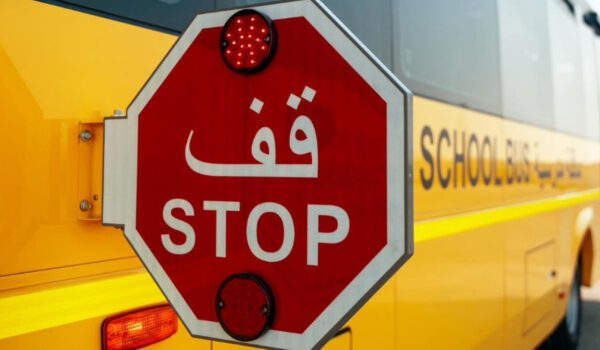 Abu Dhabi Warns Motorists on School Bus Safety