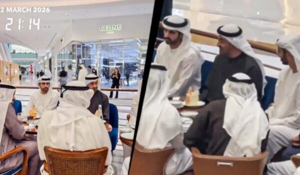 UAE President and Defence Minister Visit Dubai Mall in Surprise Public Appearance