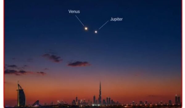 Rare Venus and Jupiter conjunction lights up UAE skies