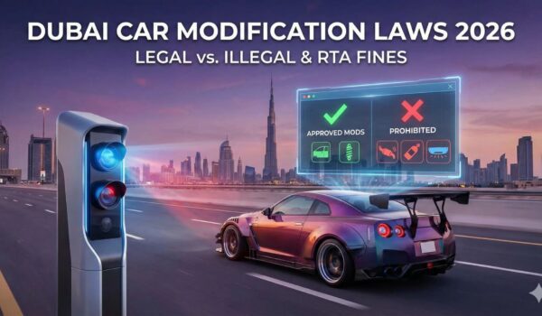Dubai RTA: No Permits for Major Engine Modifications or Excessively Loud Vehicles