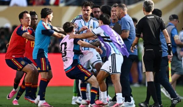 FIFA Investigates Argentina Players After World Cup Final Brawl Against Spain
