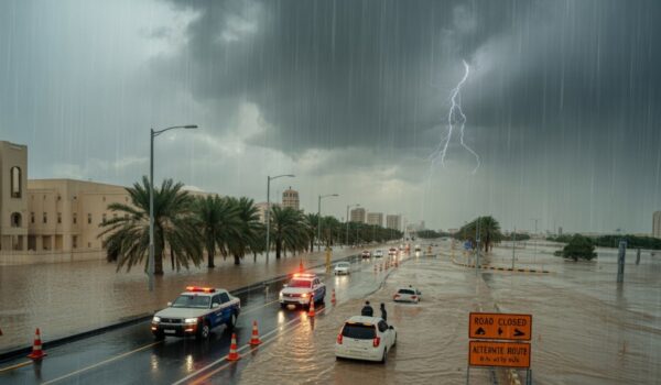 UAE Issues Safety Alert as Rain, Thunderstorms and Strong Winds Forecast